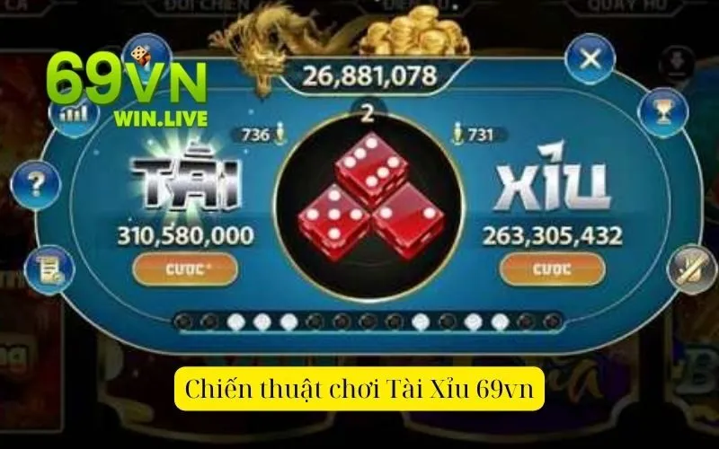 Chiến thuật chơi Tài Xỉu 69vn