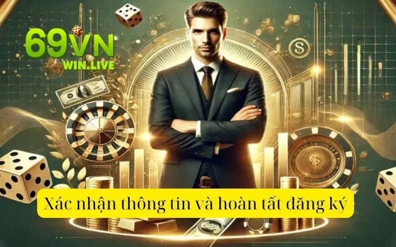 Xác nhận thông tin và hoàn tất đăng ký